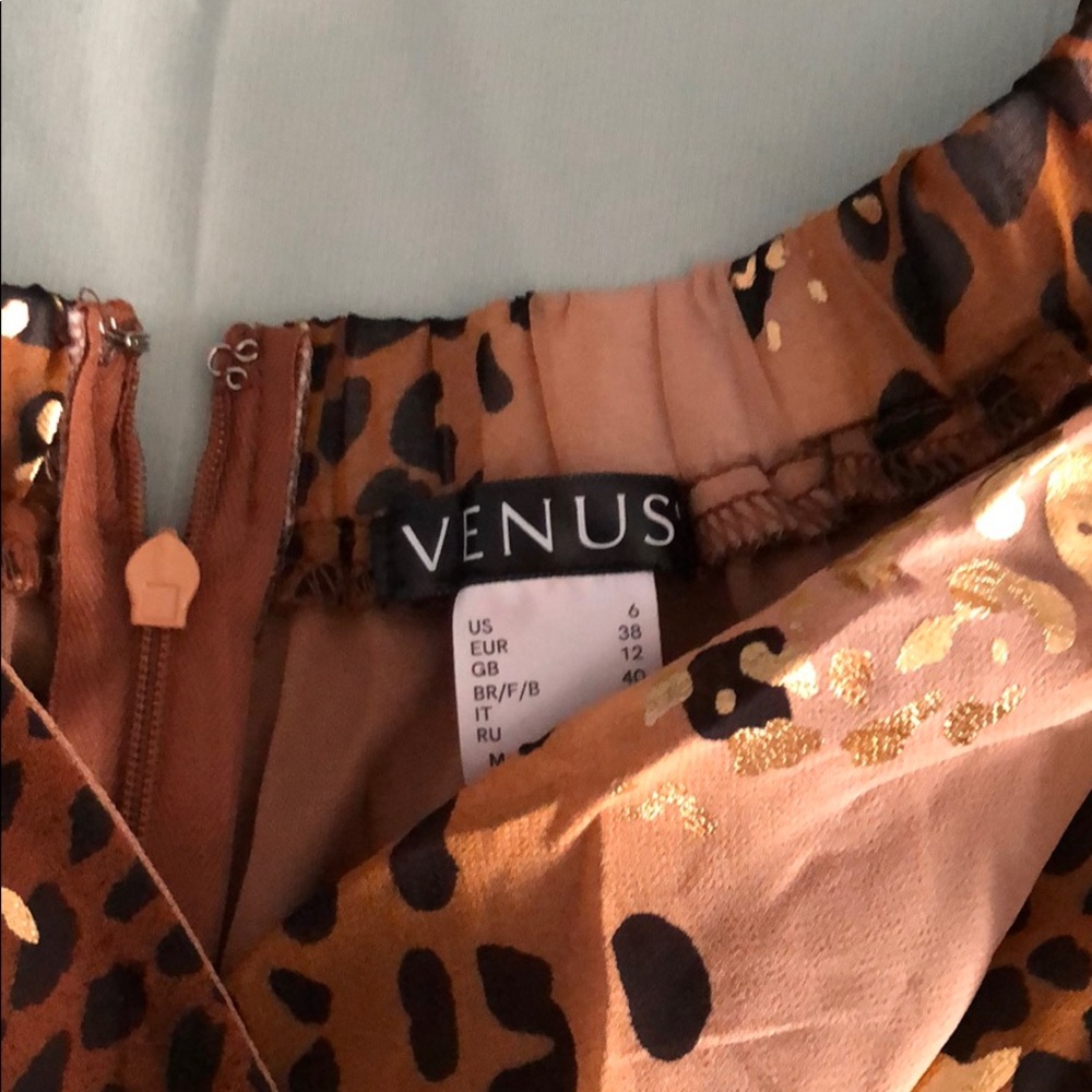 Venus Leopard Party Dress - Picture 3 of 8